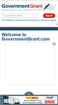 Mobile Screenshot of governmentgrant.com